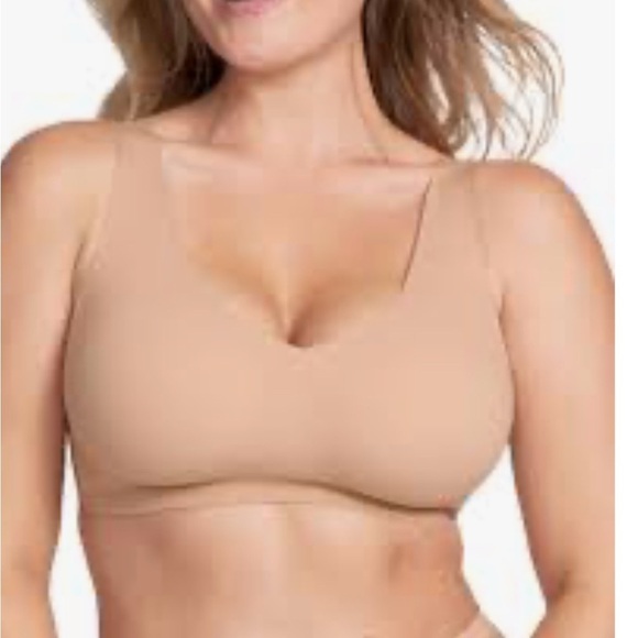 Honeylove Other - Honey Love V neck Seamless Tan Bra